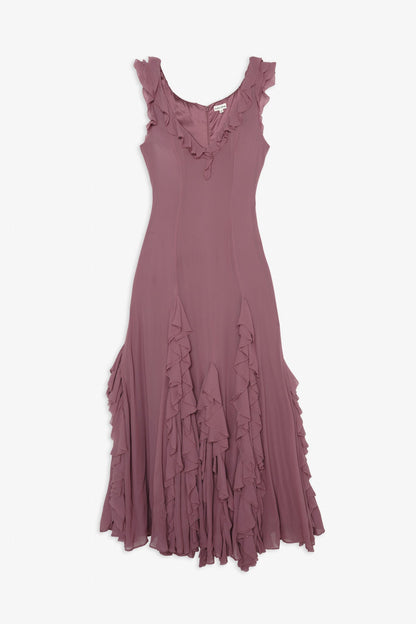 Moonlight Maxi Dress Plum - For Love & Lemons