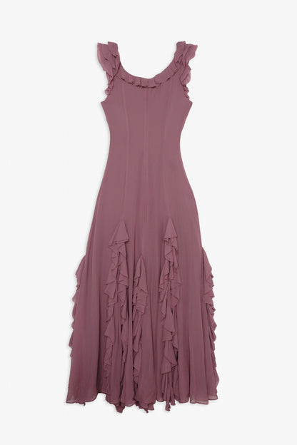 Moonlight Maxi Dress Plum - For Love & Lemons