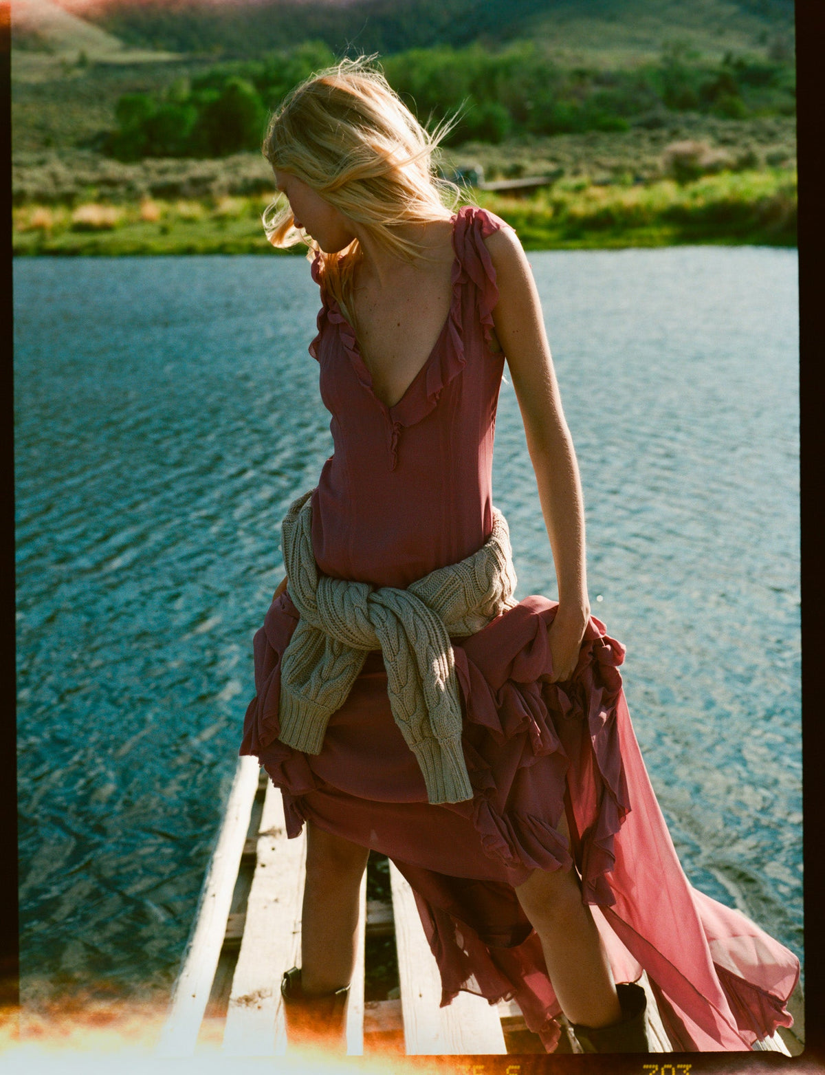Moonlight Maxi Dress Plum - For Love & Lemons