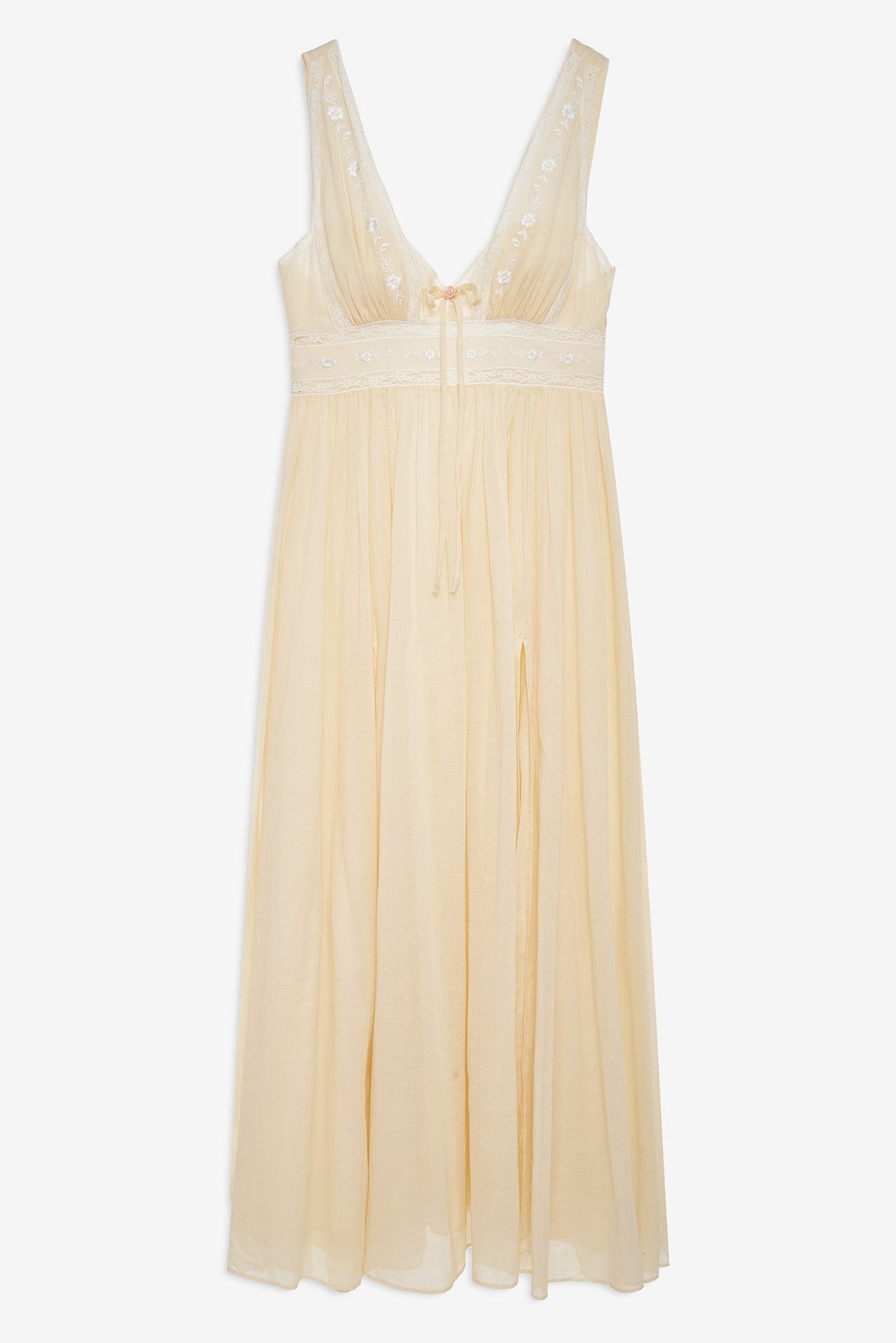 Lisa Maxi Slip Dress Vintage Cream - For Love & Lemons