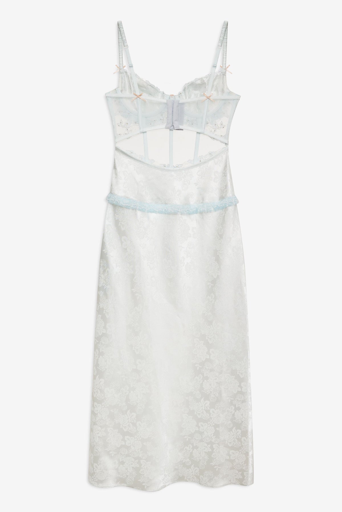 Maribel Maxi Slip Dress Blue - For Love & Lemons