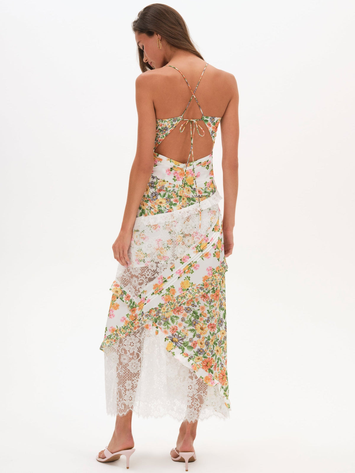 Rosalyn Maxi Dress Marigold - For Love & Lemons