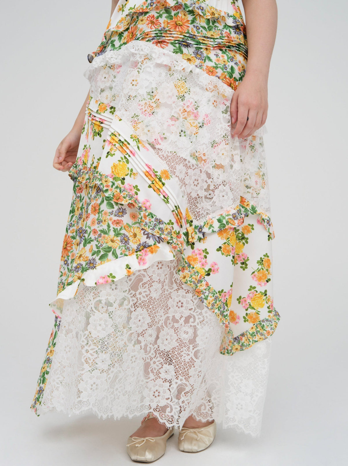 Rosalyn Maxi Dress Marigold - For Love & Lemons