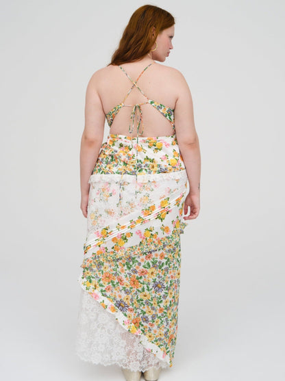 Rosalyn Maxi Dress Marigold - For Love & Lemons