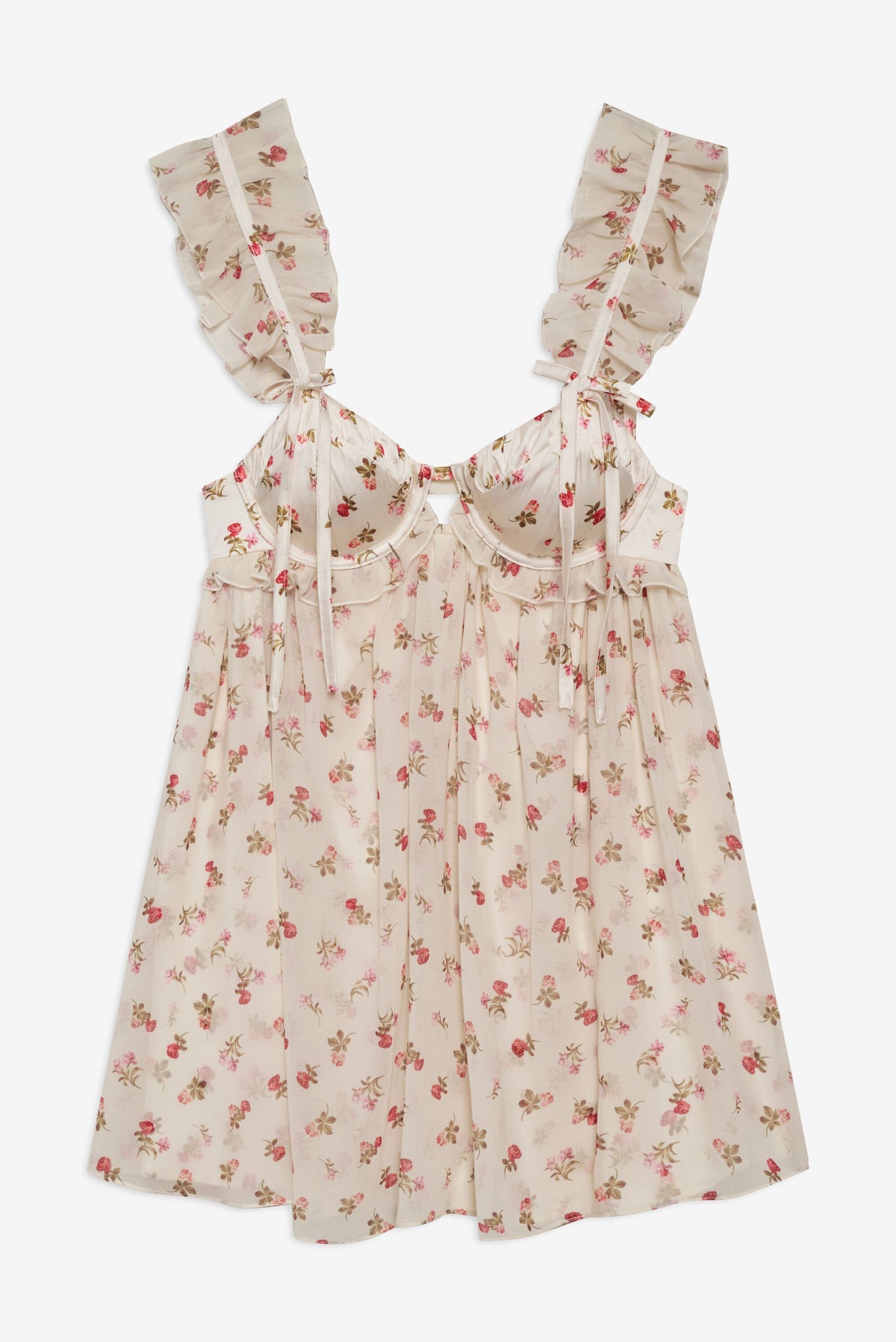 Poppy Mini Dress White - For Love & Lemons