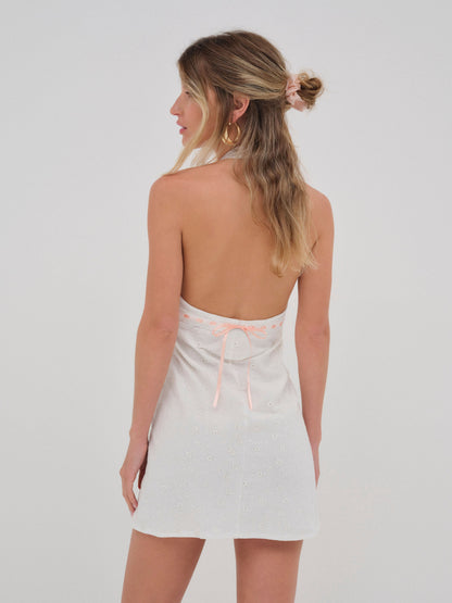 Summer Swirl Eyelet Slip Dress White - For Love & Lemons