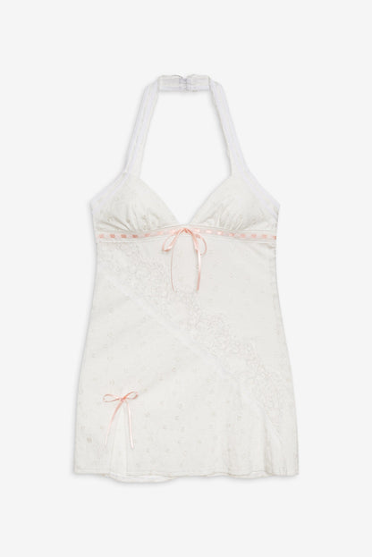 Summer Swirl Eyelet Slip Dress White - For Love & Lemons