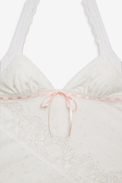 Summer Swirl Eyelet Slip Dress White - For Love & Lemons