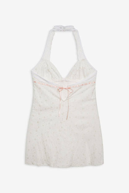 Summer Swirl Eyelet Slip Dress White - For Love & Lemons