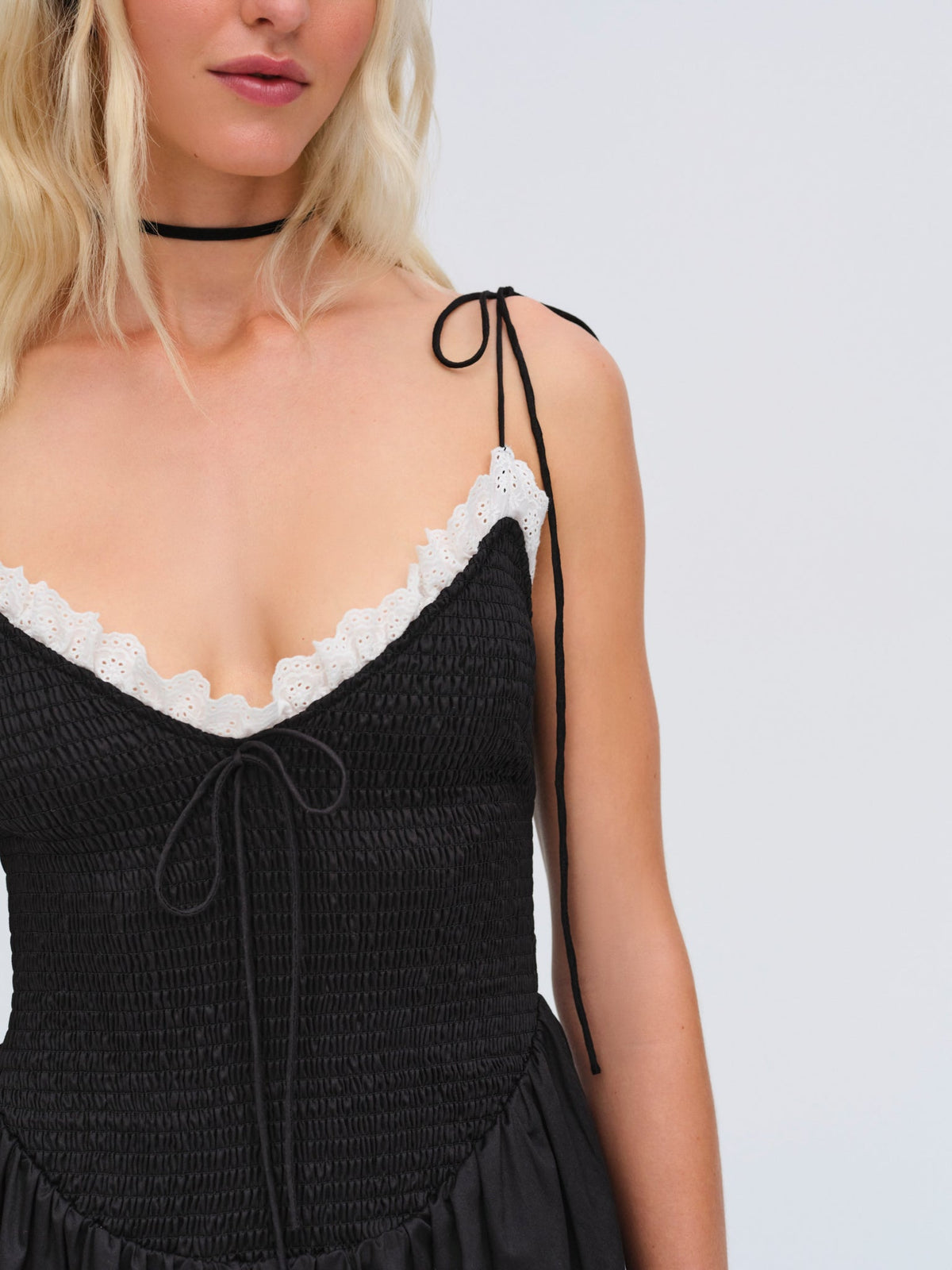 Bethany Midi Dress Black - For Love & Lemons