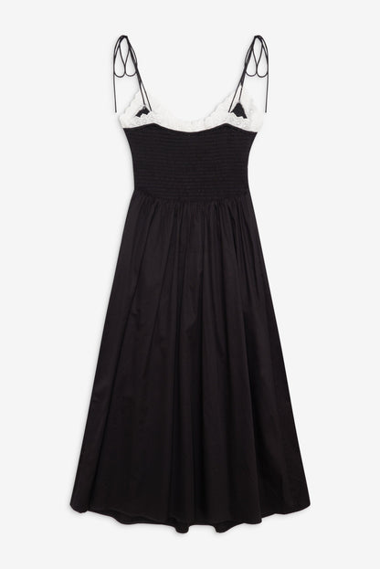 Bethany Midi Dress Black - For Love & Lemons