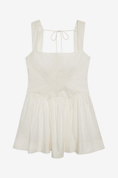 Chloe Mini Dress White - For Love & Lemons