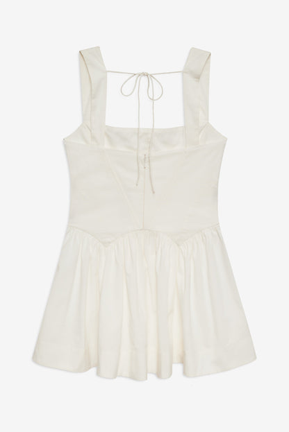 Chloe Mini Dress White - For Love & Lemons