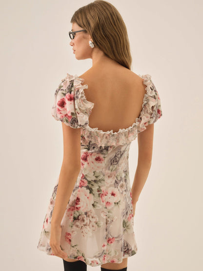 Nora Mini Dress White - For Love & Lemons