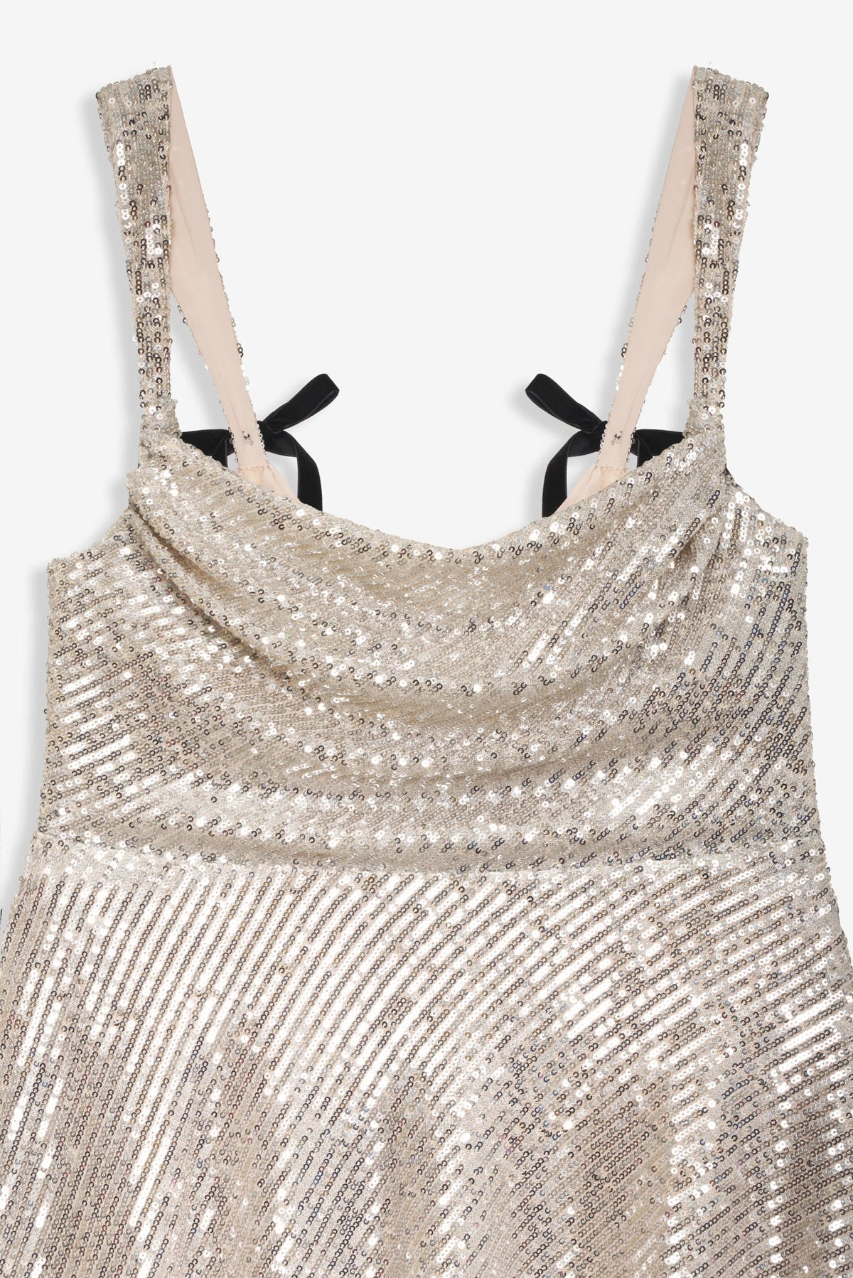 Candice Mini Dress Silver - For Love & Lemons