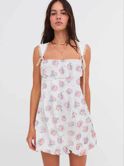 Holland Mini Dress Doily Bouquet - For Love & Lemons