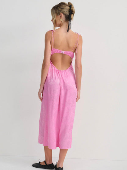Maye Embroidered Slip Dress Pink - For Love & Lemons