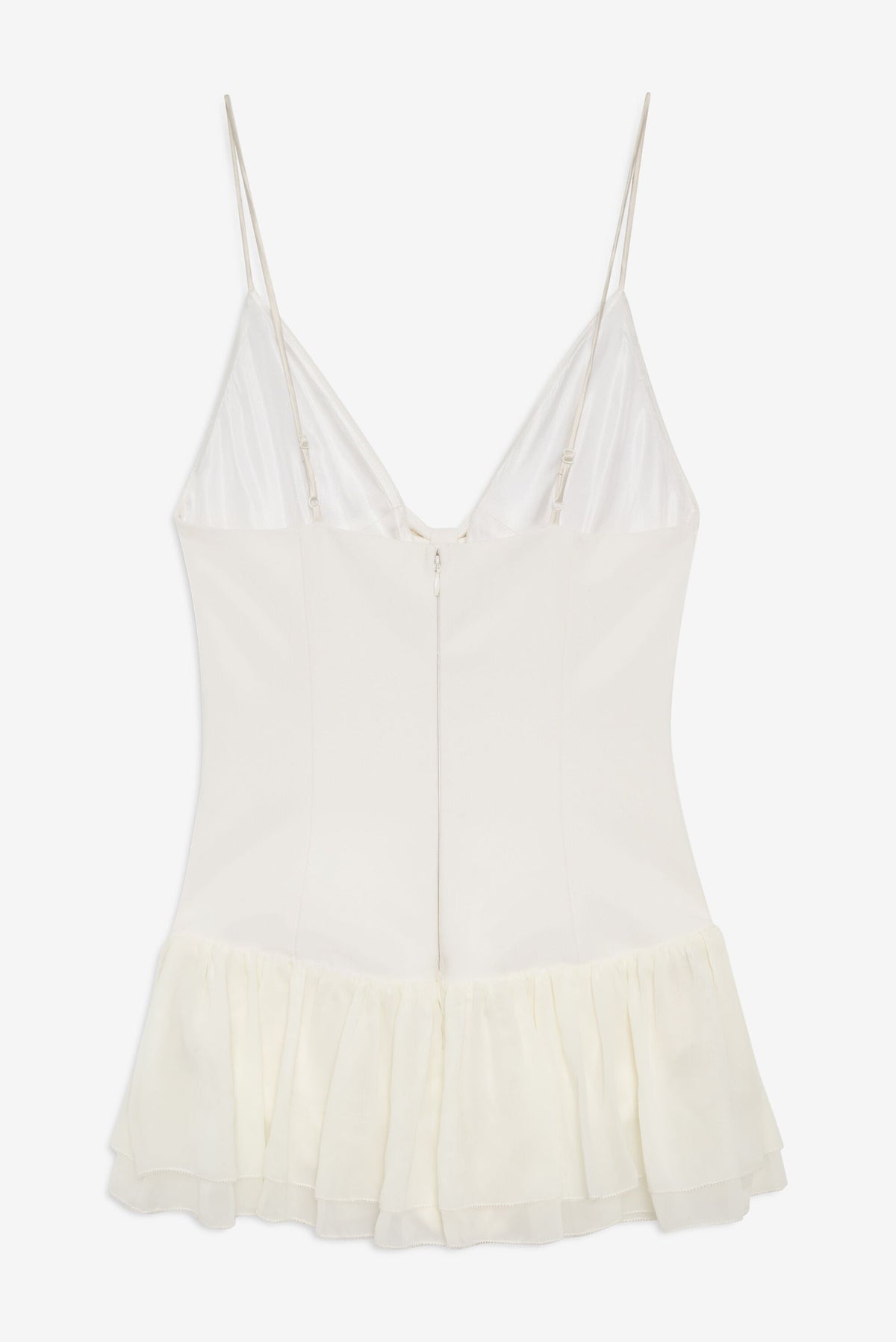 Josie Micro Mini Dress Cream - For Love & Lemons