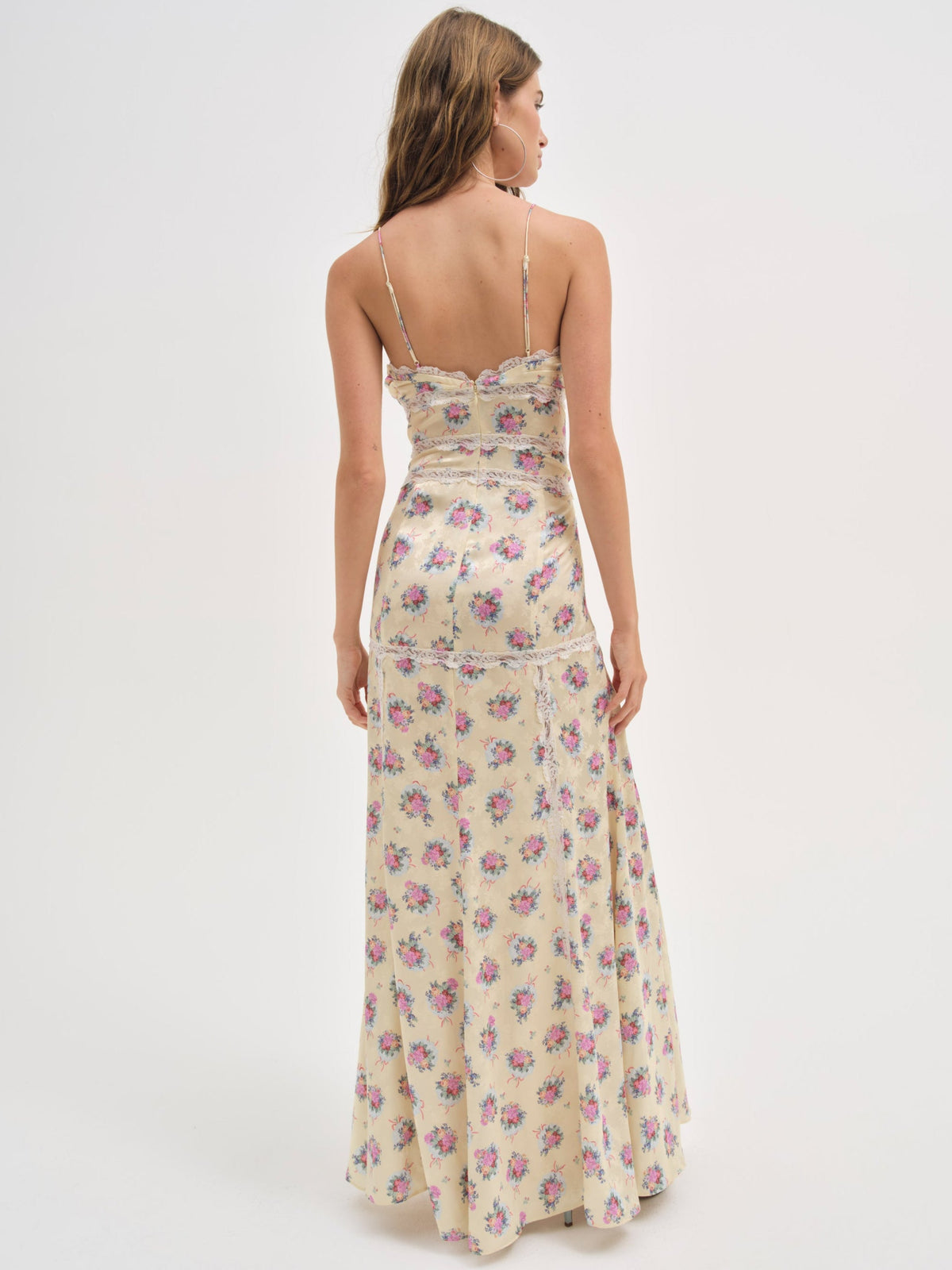 Shannon Maxi Dress Pink - For Love & Lemons