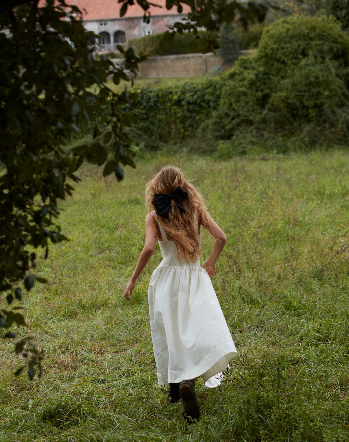 Billie Pointelle Midi Dress Cream - For Love & Lemons