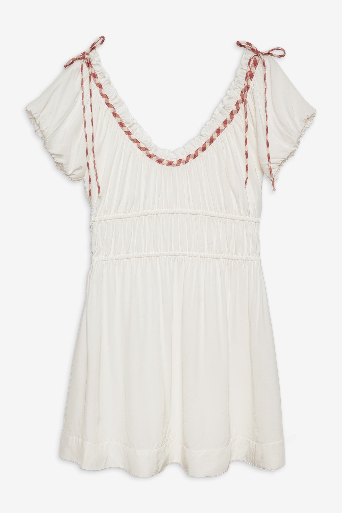Georgia Corset Slip Dress Red - For Love & Lemons