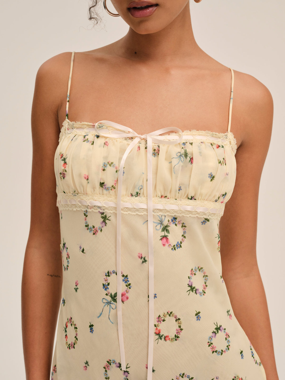 Midsummer Maxi Dress Yellow - For Love & Lemons