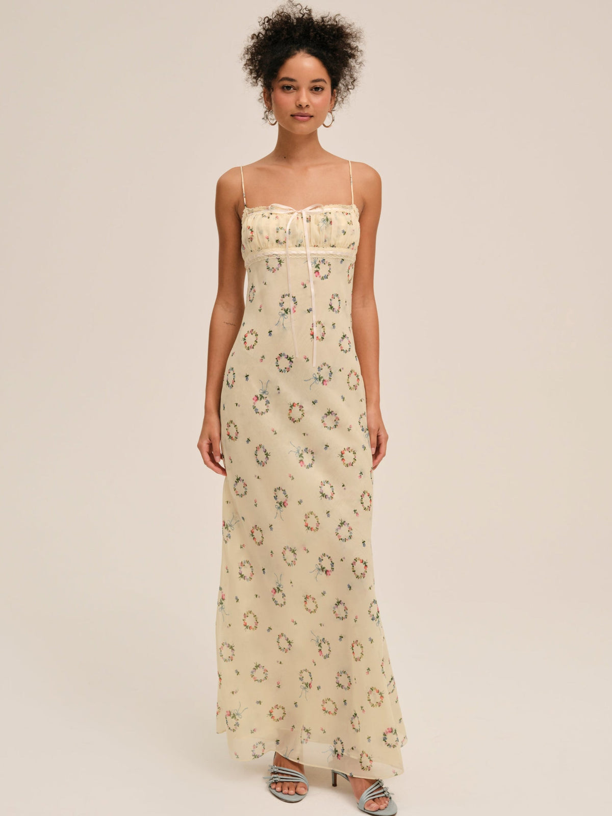 Midsummer Maxi Dress Yellow - For Love & Lemons