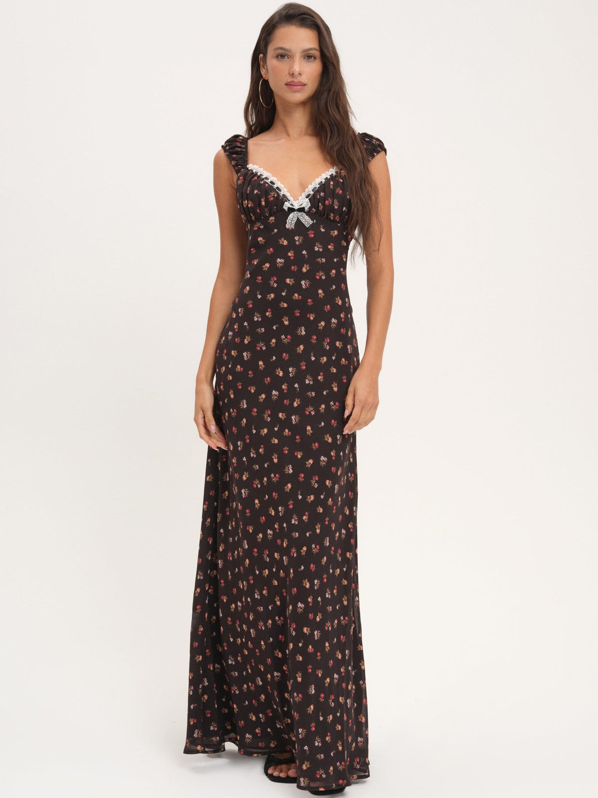 Emmaline Maxi Dress Black - For Love & Lemons