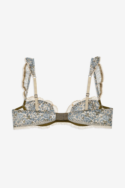 Primrose Posey Underwire Bra Dusty Blue - For Love & Lemons