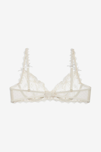 Chantilly Bows Underwire Bra Tan - For Love & Lemons