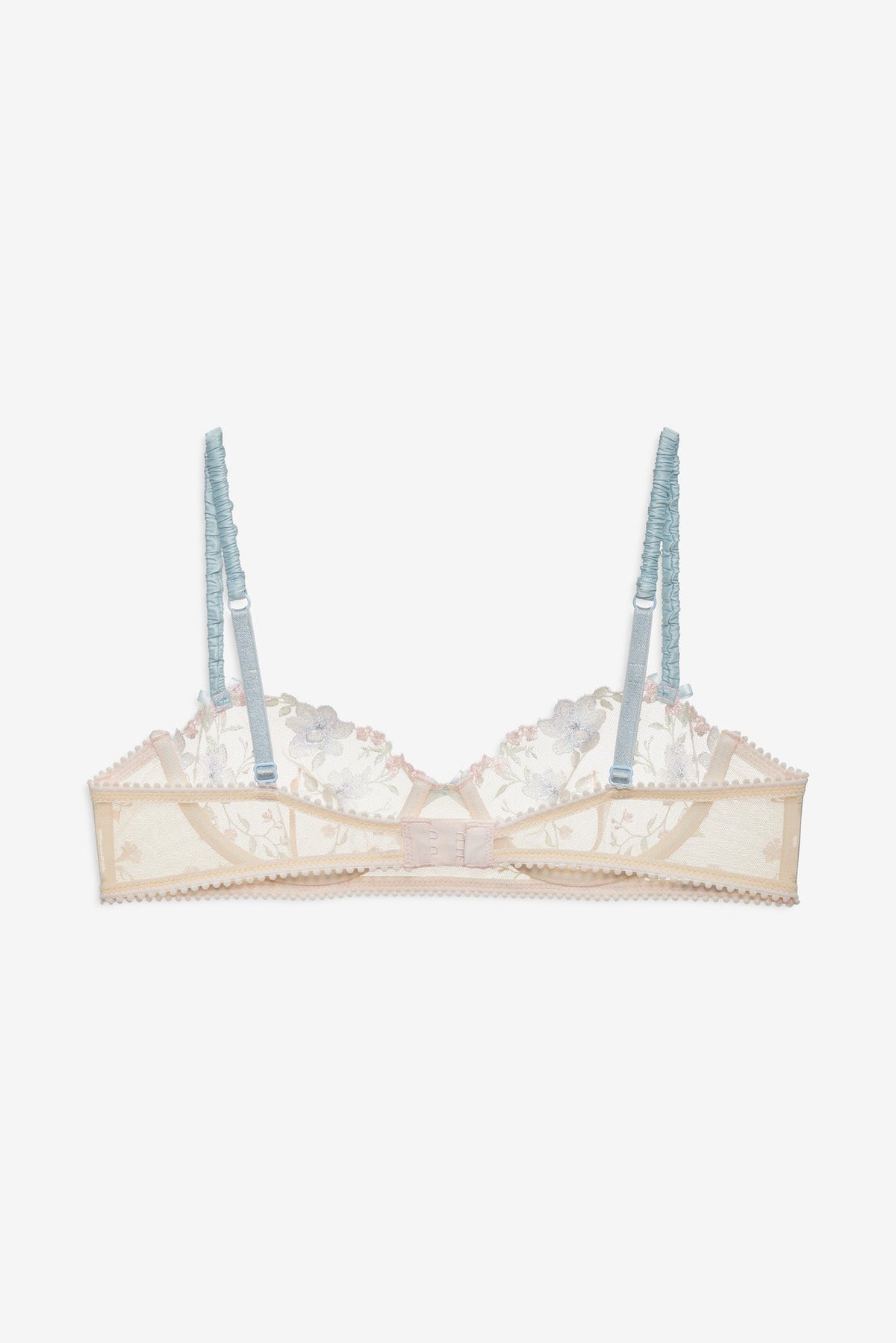 Peachy Keen Floral Underwire Bra Peach - For Love & Lemons