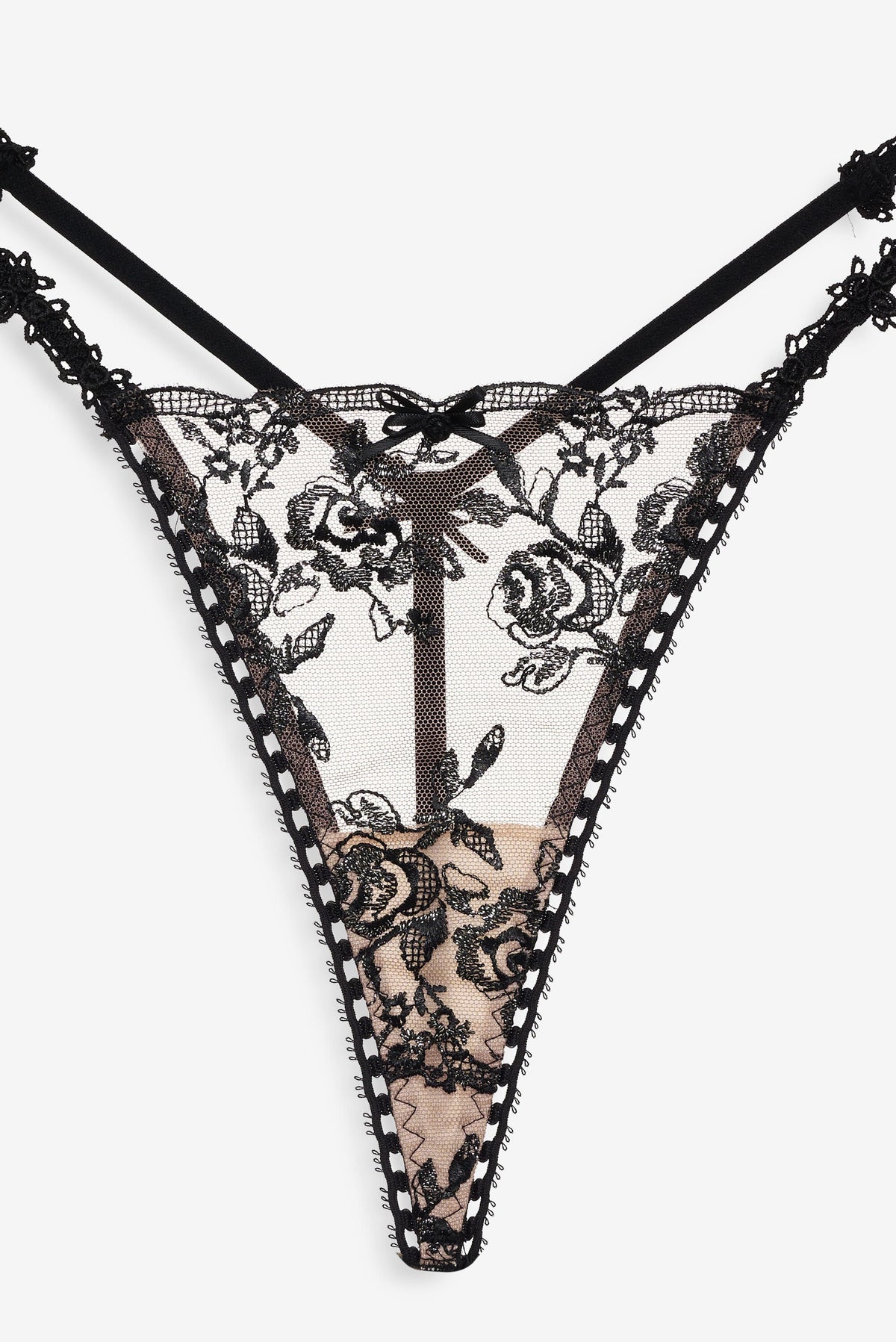 Sonia G String Panty Black - For Love & Lemons