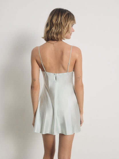 Heirloom Petal Slip Dress Mint - For Love & Lemons