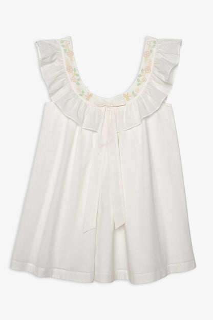 Cora Slip Dress White - For Love & Lemons