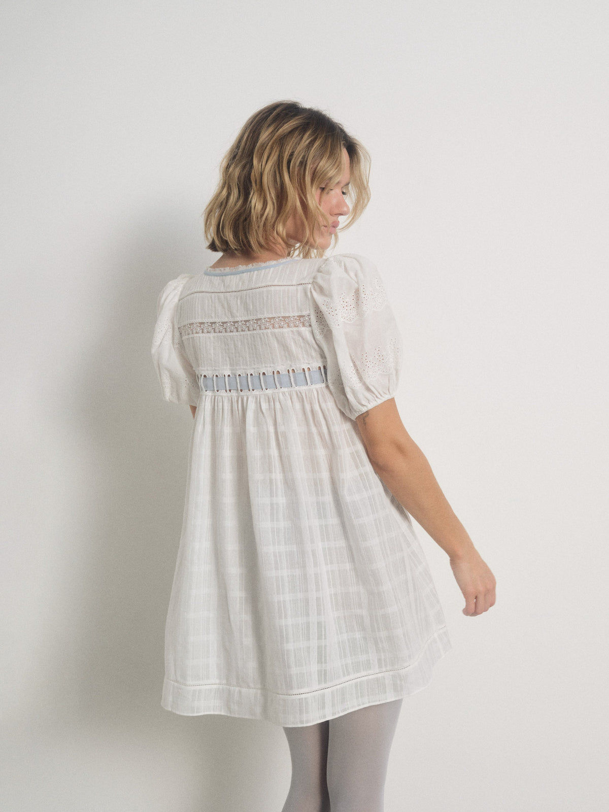 Jia Slip Dress White - For Love & Lemons