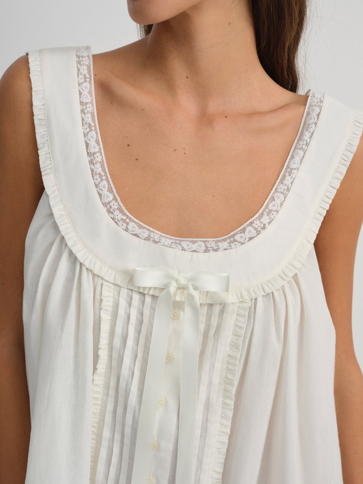 Venetia Slip Dress Vintage Cream - For Love & Lemons