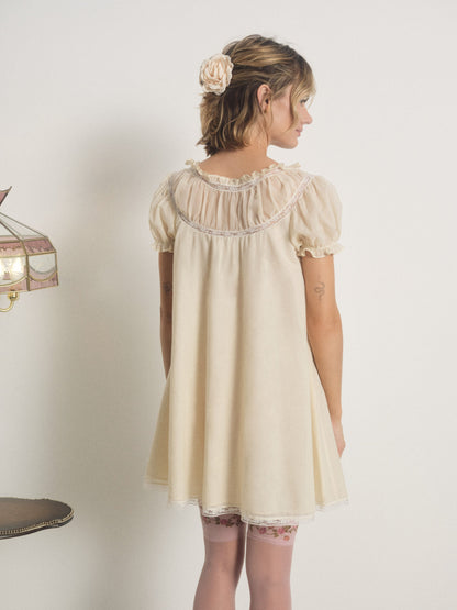 Lisa Slip Dress Vintage Cream - For Love & Lemons