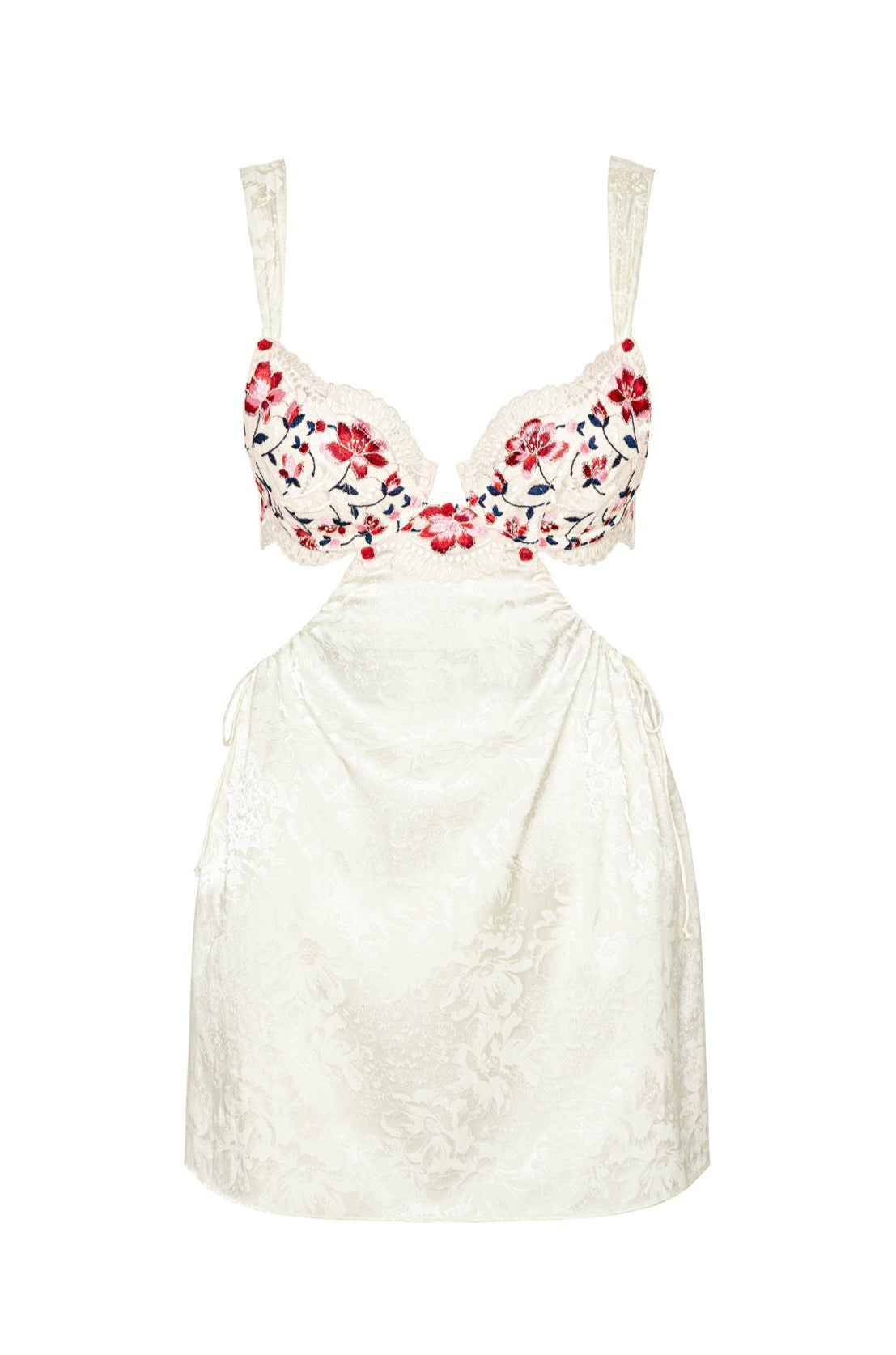 Festival Rose Slip Dress Ivory - For Love & Lemons