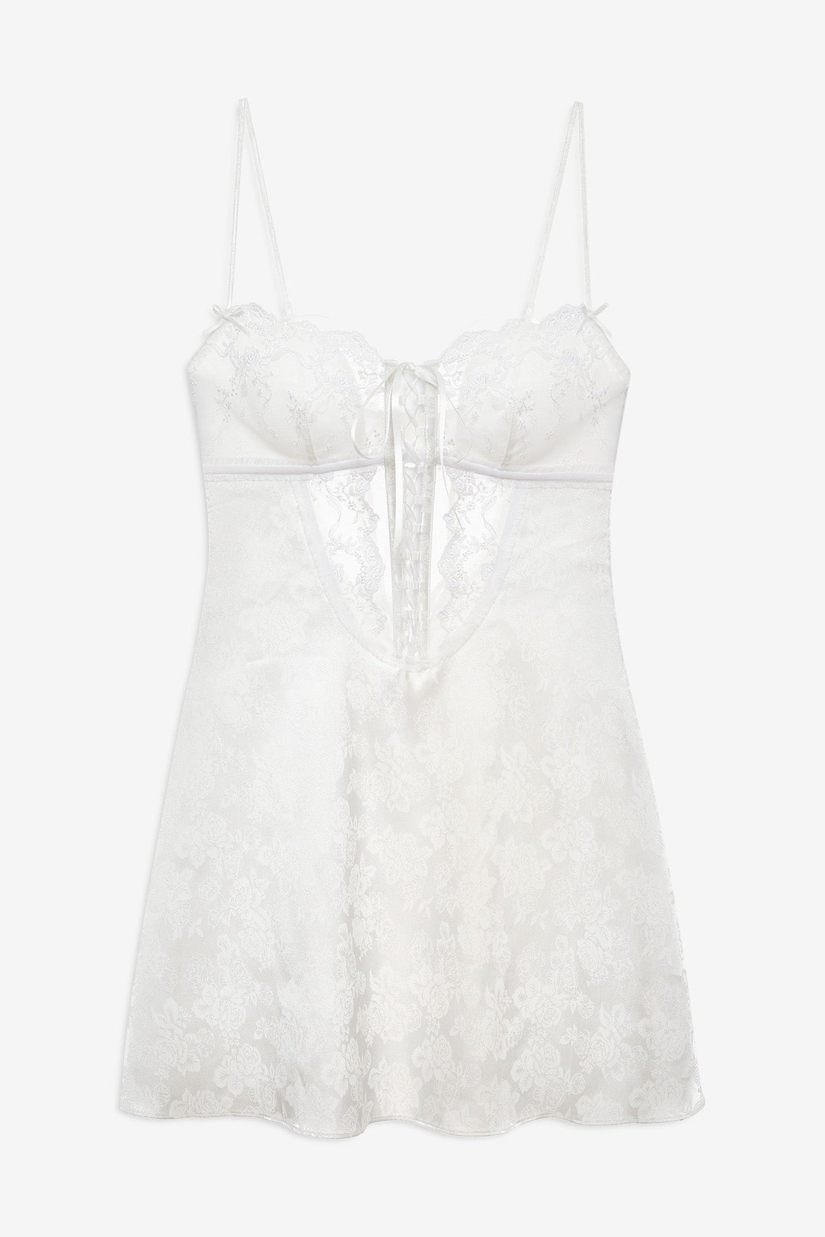 Rita Rose Slip Dress White - For Love & Lemons