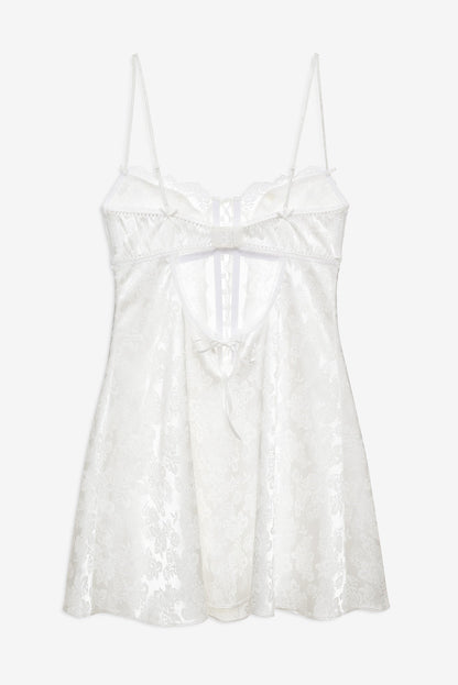 Rita Rose Slip Dress White - For Love & Lemons