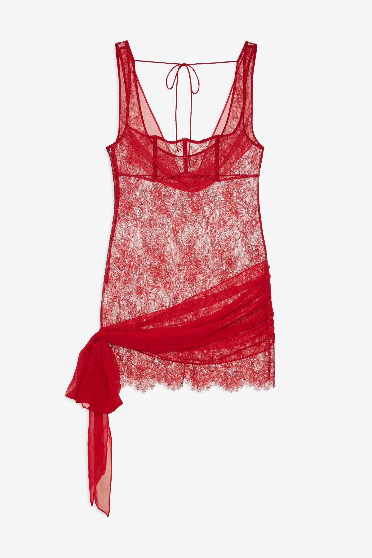 Sonja Slip Dress Red - For Love & Lemons