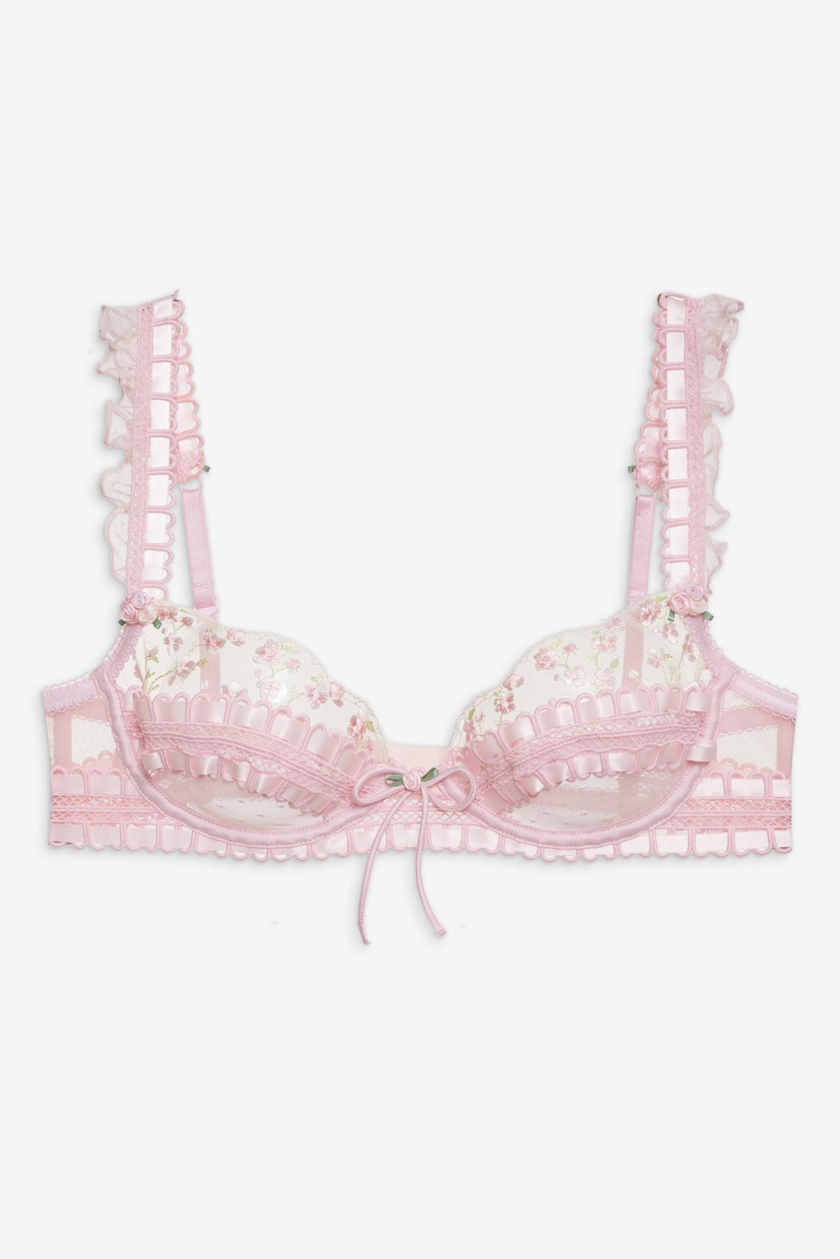 Pinkaboo Underwire Bra Pink - For Love & Lemons