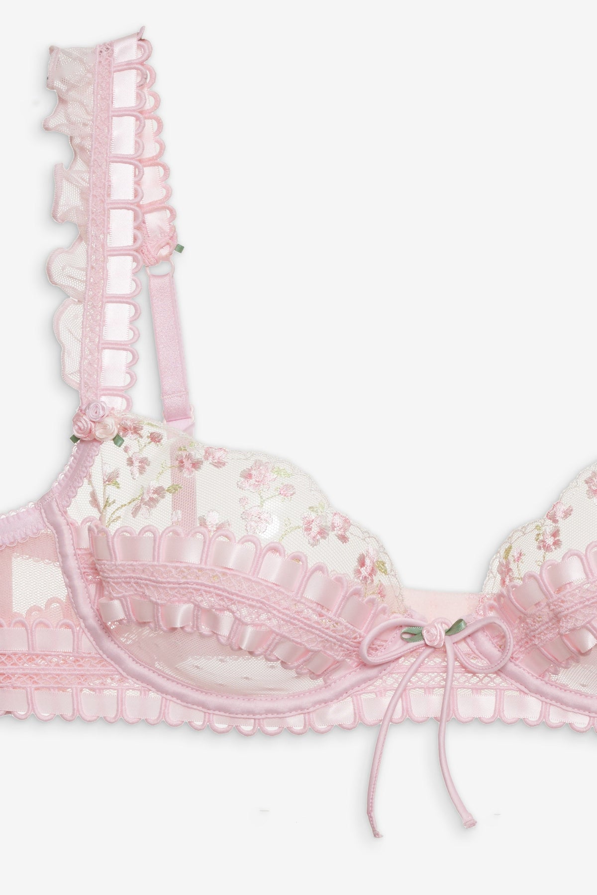 Pinkaboo Underwire Bra Pink - For Love & Lemons