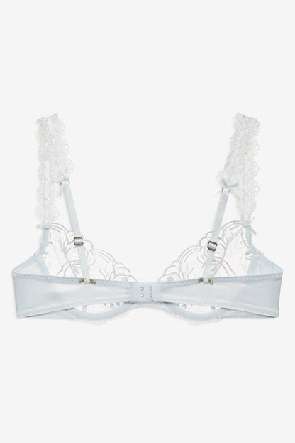 Shimmer Garden Underwire Bra Blue - For Love & Lemons