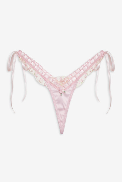 Pinkaboo Ruffle Panty Pink - For Love & Lemons