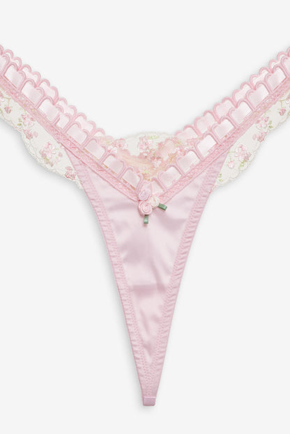 Pinkaboo Ruffle Panty Pink - For Love & Lemons