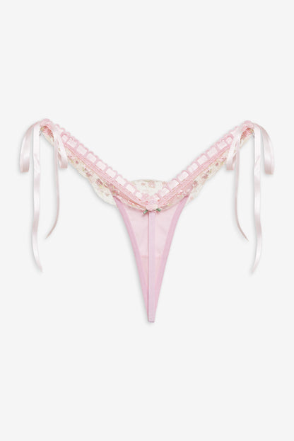 Pinkaboo Ruffle Panty Pink - For Love & Lemons