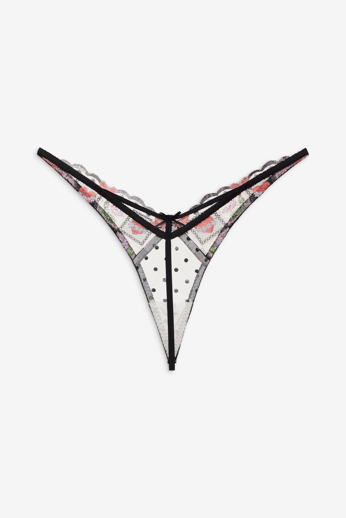 Paris Thong Panty Red - For Love & Lemons