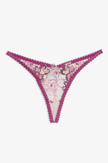 Lanai Thong Panty Pink - For Love & Lemons