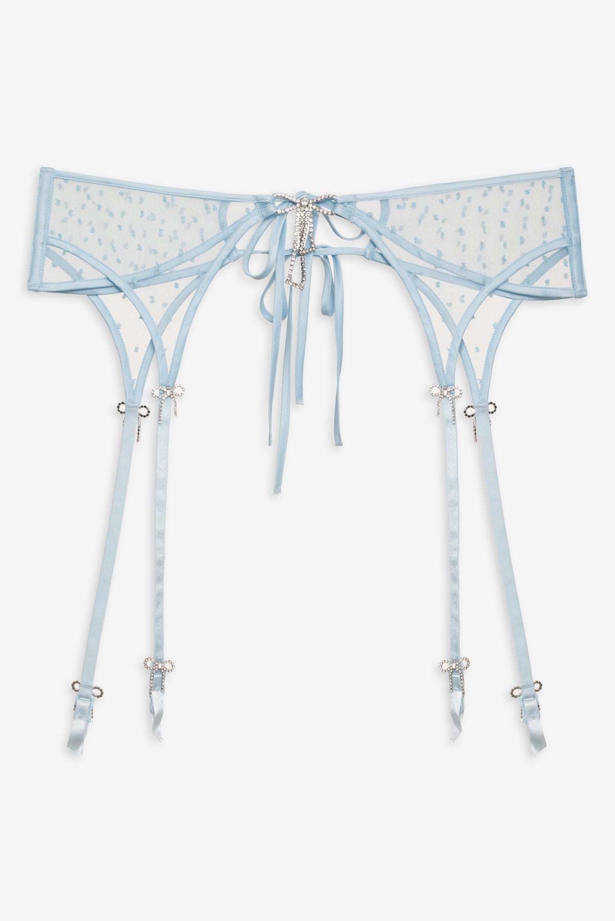 Izzy Garter Blue - For Love & Lemons